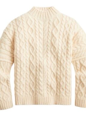 J Crew Cable Sweater